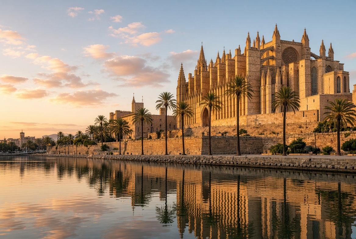 Palma de Mallorca, Kathedrale am Wasser